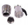 KAWIARKA STALOWA INOX ZAPARZACZ DO KAWY KAFETERKA 4 filiżaneki 200 ml