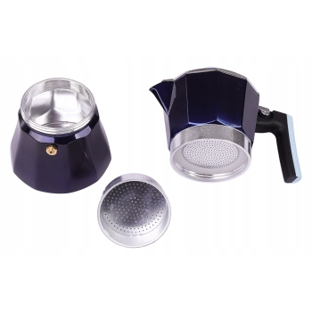 KAWIARKA ALUMINIOWA ZAPARZACZ DO KAWY KAFETERKA 6 filiżanek 300 ml Indukcja