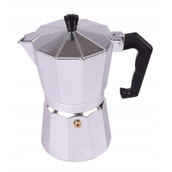 KAWIARKA ALUMINIOWA ZAPARZACZ DO KAWY KAFETERKA 6 filiżanek 300 ml Indukcja