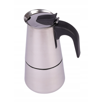 KAWIARKA STALOWA INOX ZAPARZACZ DO KAWY KAFETERKA 4 filiżaneki 200 ml